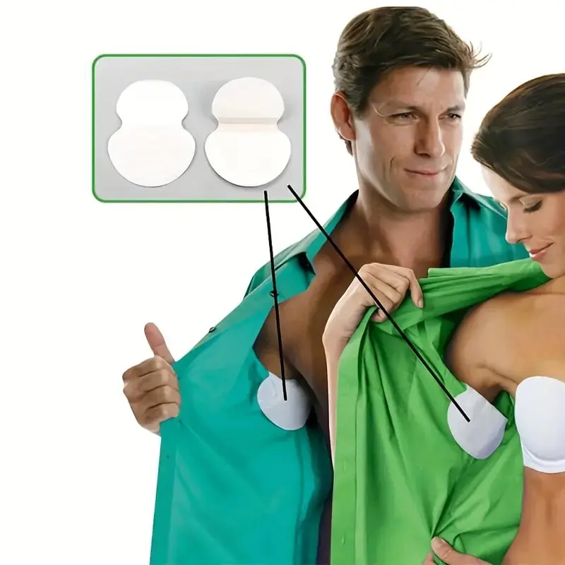 Disposable Underarm Sweat Absorbers – Lightweight Armpit Pads For Clothing Protection (Pack Of 10) 1