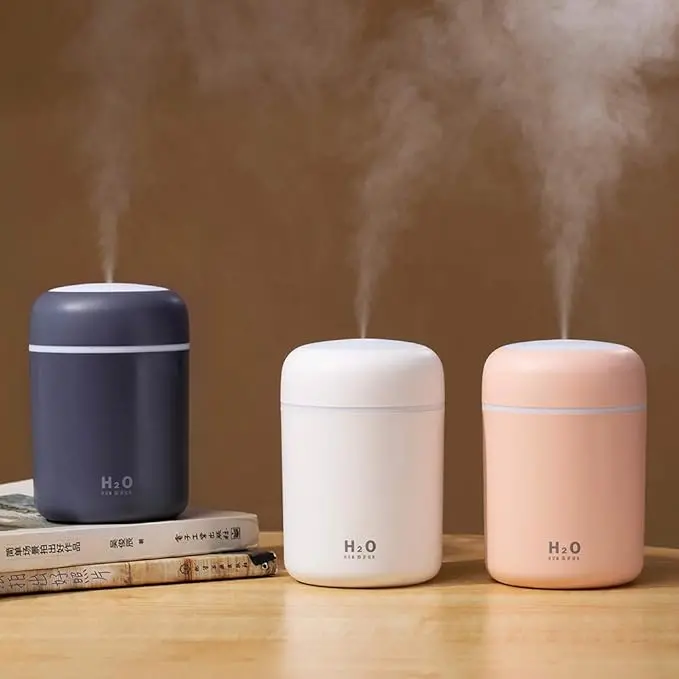 Dq107 Usb Mini Humidifier – Color-Changing Cool Mist Aroma Diffuser For Home/Car 1