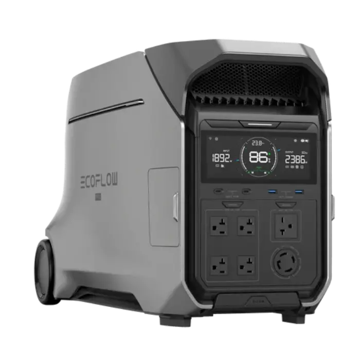 Ecoflow Delta Pro 3 Portable Power Station – 4000W Output, 7000W Multi-Source Charging, Fully Expandable Solar Generator 1