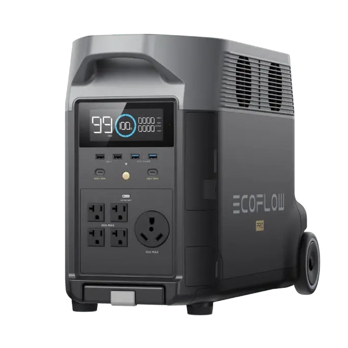 Ecoflow Delta Pro Portable Power Station – 3600Wh High-Capacity Solar Generator For Home Backup & Outdoor Adventures 1