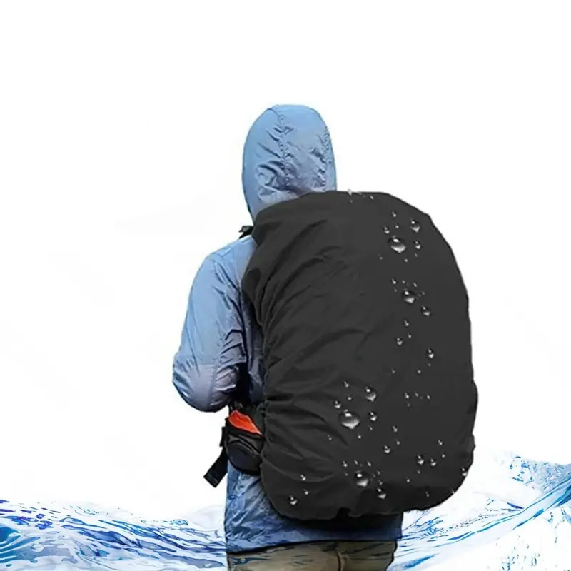 Elastic Laptop & Backpack Rain Cover – Heavy-Duty Nylon Dustproof And Waterproof Protective Sleeve For School Or Travel 1