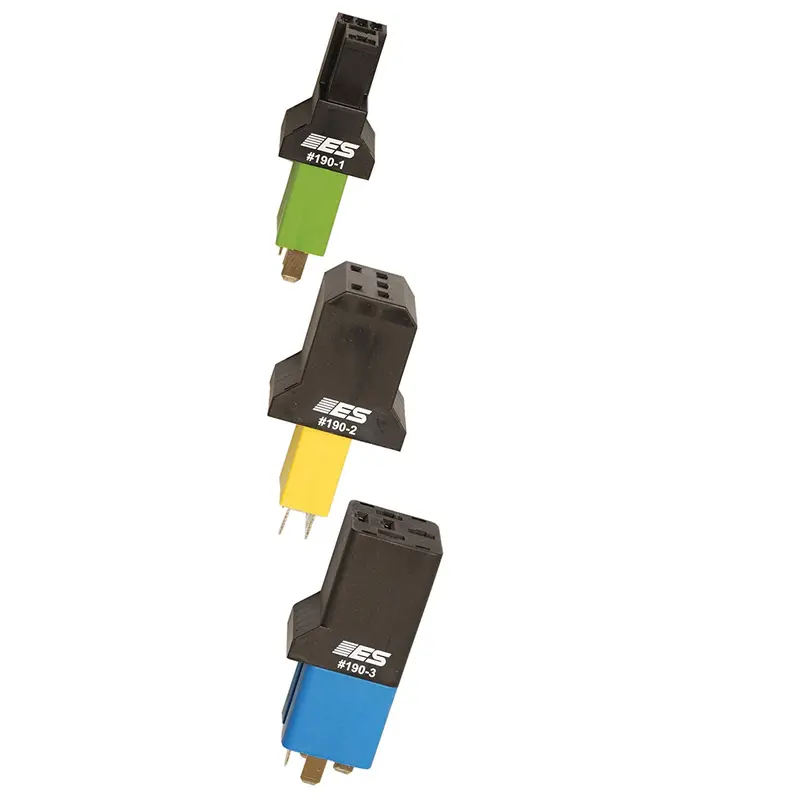 Electronic Specialties 190-4 Shielded Relay Testing Adapter Set 1