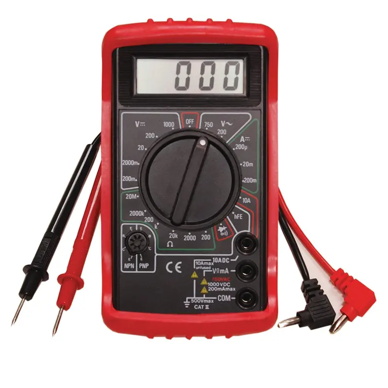Electronic Specialties 380 Portable Digital Multitester With Protective Holster 1