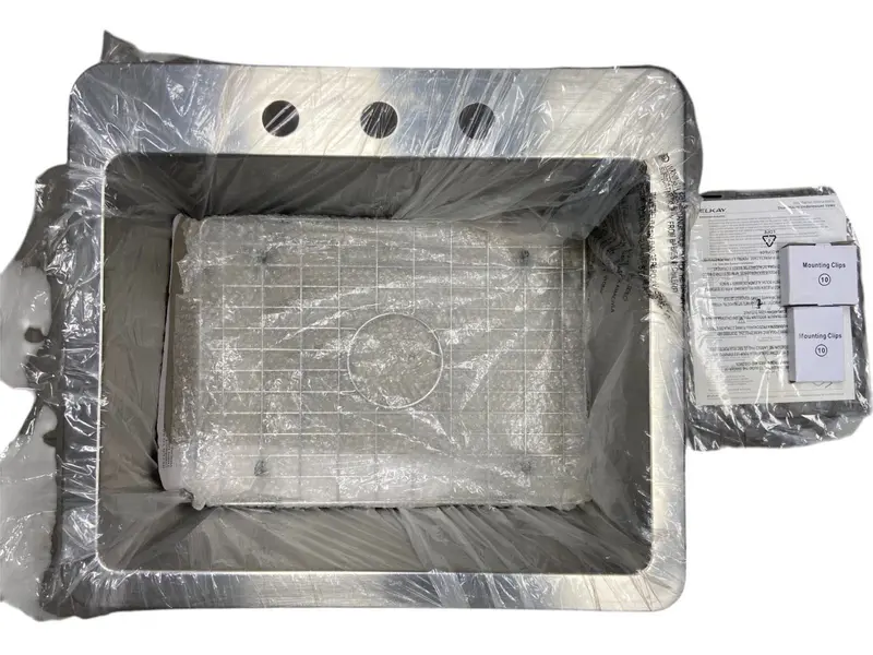 Elkay Hdsb25229Tr3 Dual-Mount Kitchen Sink – 25-Inch Single-Bowl Stainless Steel 1