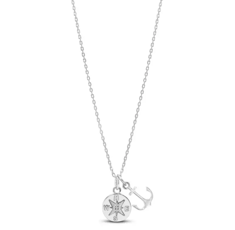 'Enjoy The Journey' Inspirational Pendant Necklace 1