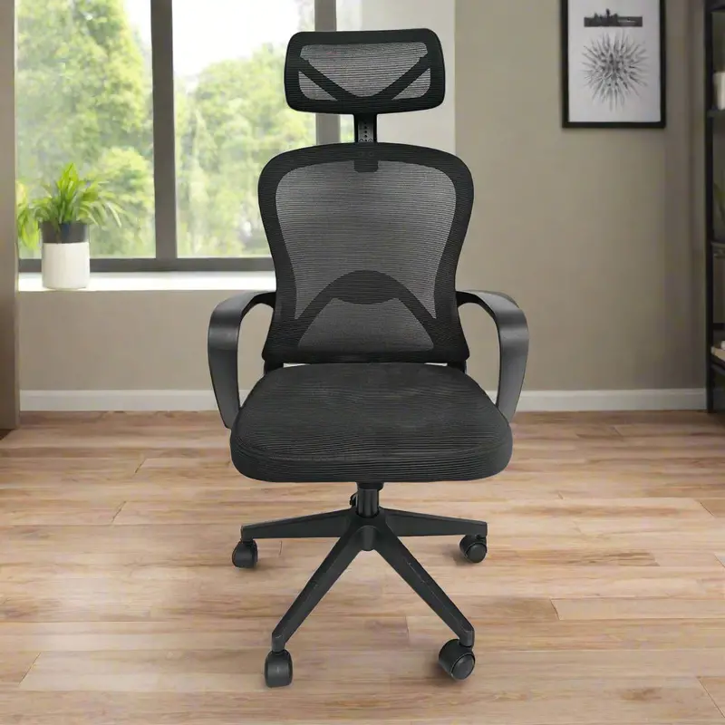 Essentials Ergonomic Office Chair – Supportive Black Task Seating 1