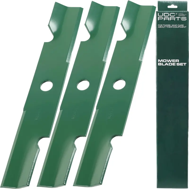 Exmark 48-Inch High-Lift Mulching Blades — 3-Pack For Lazer Z, Turf Tracer, Quest, Sp, Vantage 1