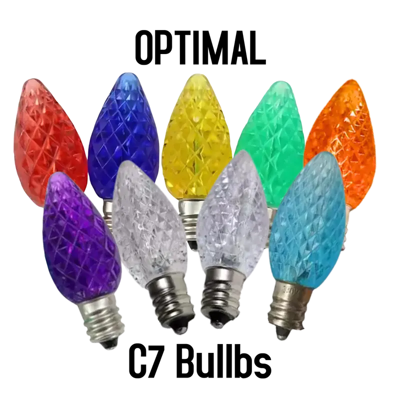 Faceted C7 Optimal Led Bulbs – Premium Indoor/Outdoor Lighting 1
