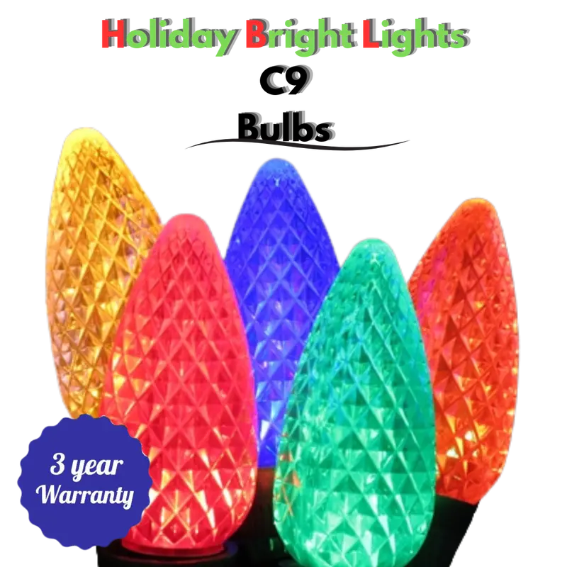 Faceted C9 Hbl Led Light Bulbs 1