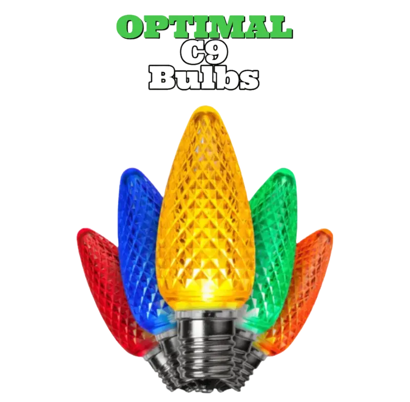 Faceted Optimal C9 Led Replacement Bulbs 1