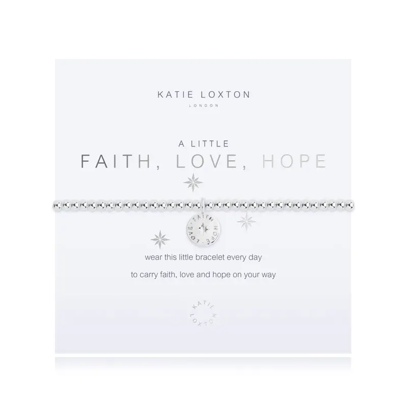 Faith, Love, Hope Inspirational Bracelet 1
