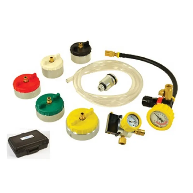 Fjc 43655 Heavy-Duty Cooling System Pressure Tester And Refill Kit For Trucks 1