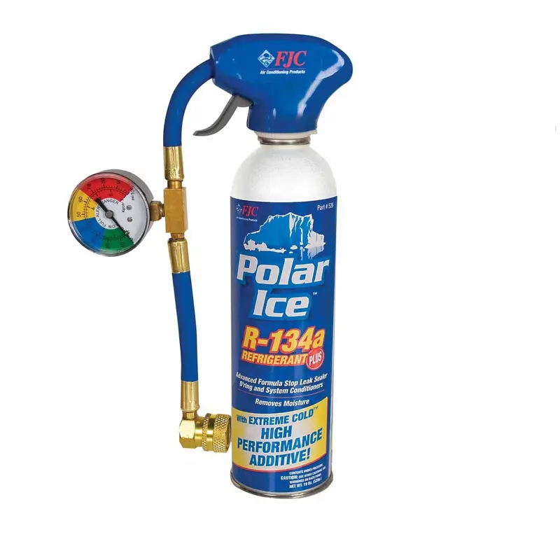 Fjc 525 Polar Ice R134A Leak Sealer & Refrigerant – 19 Oz With Tap Valve 1