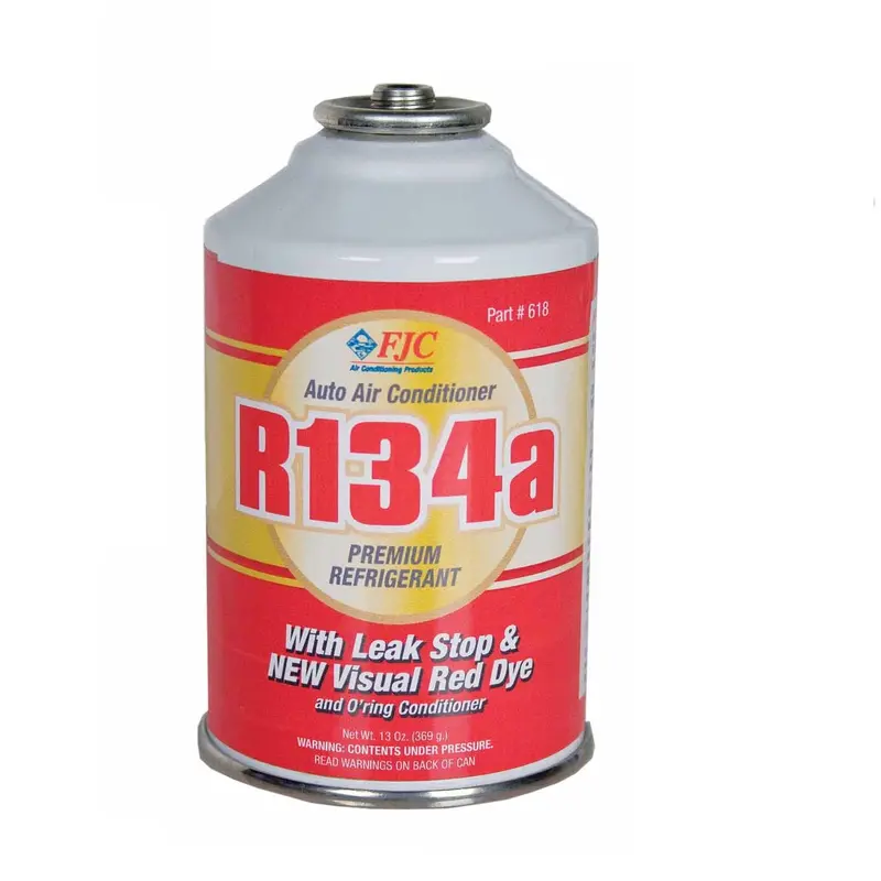 Fjc 618 Premium R134A Refrigerant With Red Dye & Leak Sealer – 13 Oz 1