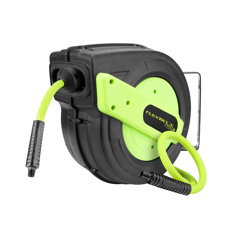 Flexzilla 50-Foot Enclosed Retractable Air Hose Reel – Model 8251Fzp 1