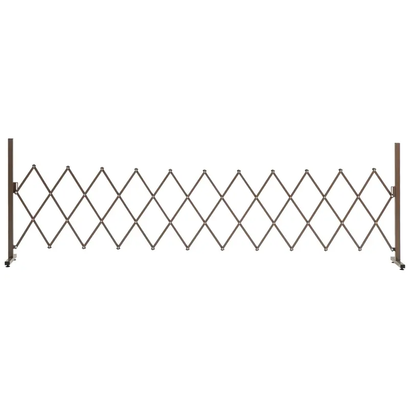 Freestanding Aluminum Trellis Screen – Foldable, Movable Garden Fence Panel 1