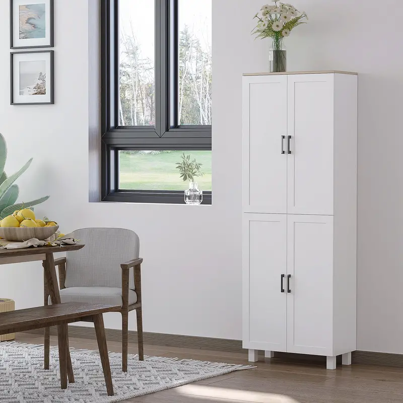 Freestanding Storage Cabinet For Kitchen Or Utility Room Use 1