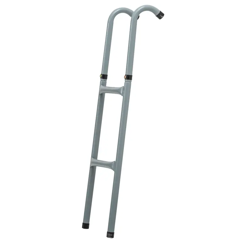 Galvanized Trampoline Ladder – 6–10 Ft Compatible With Non-Slip Safety Mat 1