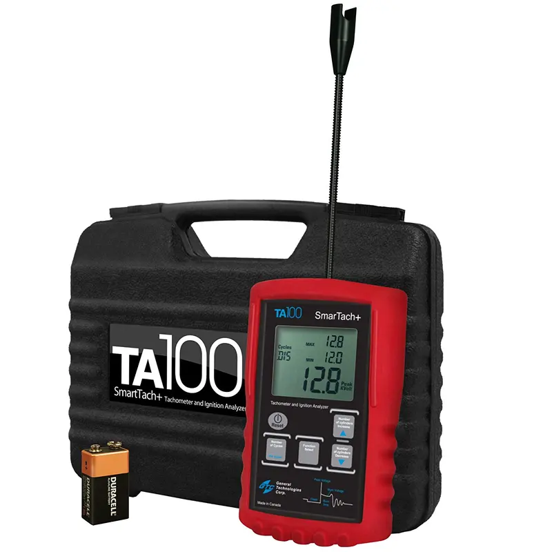 General Technologies Ta100 Smart-Tach Plus – Digital Contact & Non-Contact Tachometer 1