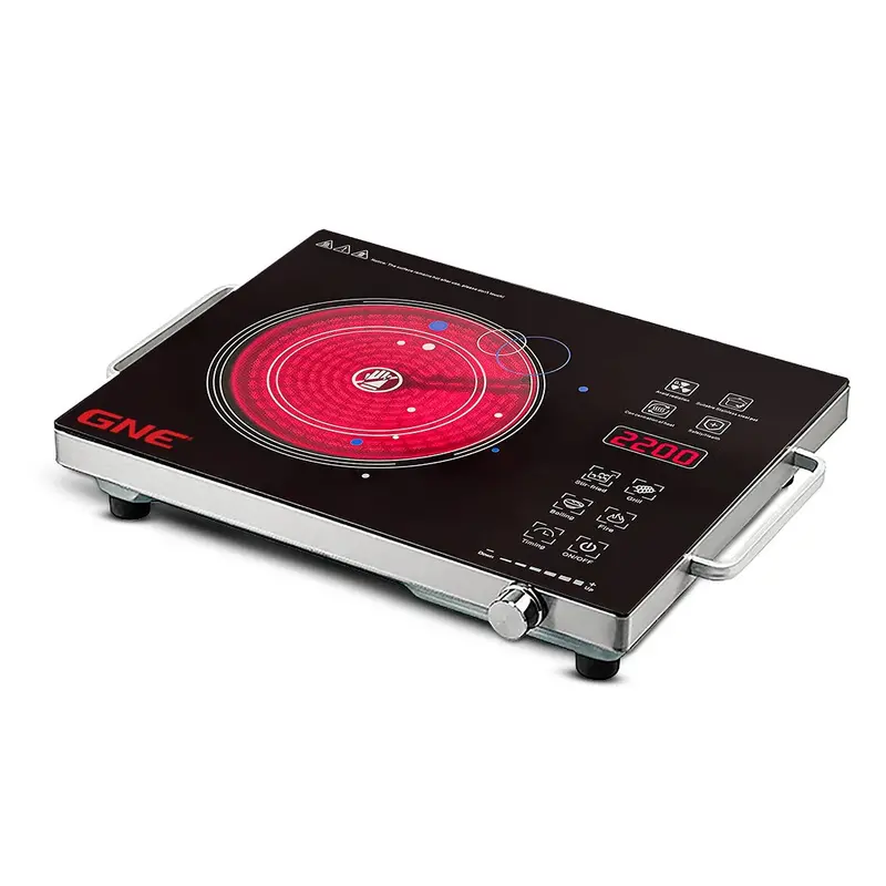 Gne Gn-144/23 Digital Infrared Cooker – Precise Temperature Display & Safety Auto-Off 1