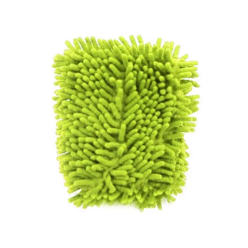 Green Washable Microfiber Cleaning Glove – All-Surface Use 1
