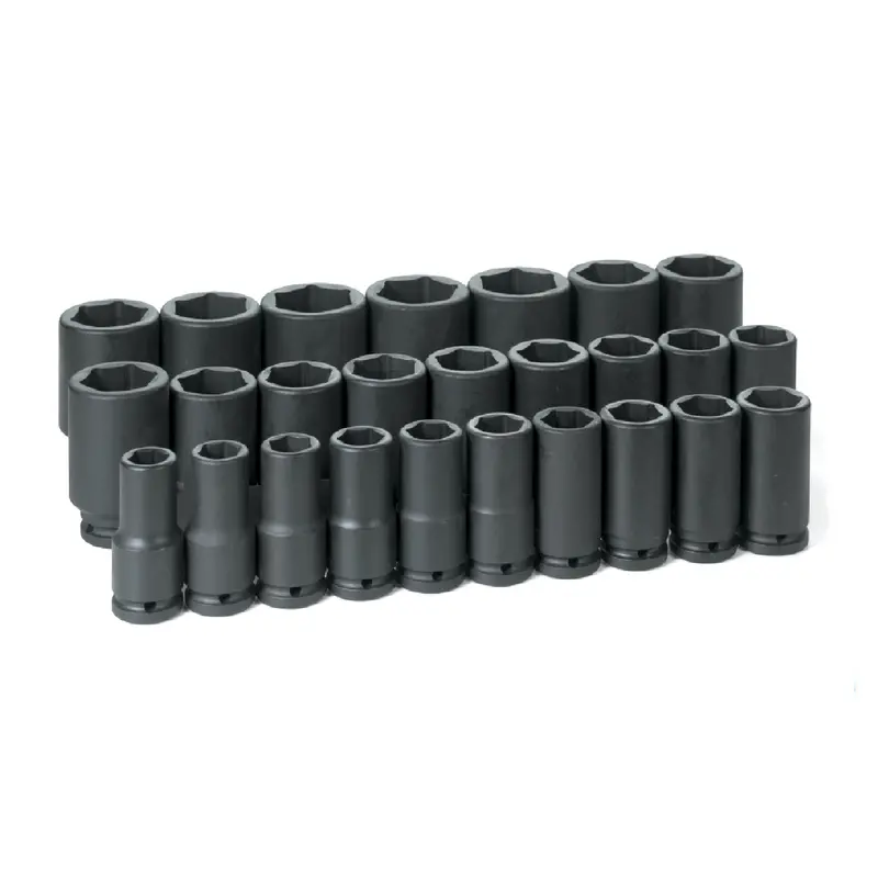 Grey Pneumatic 8026Md Heavy-Duty Deep Impact Socket Set — 3/4" Drive, 26-Piece (19–50Mm) 1