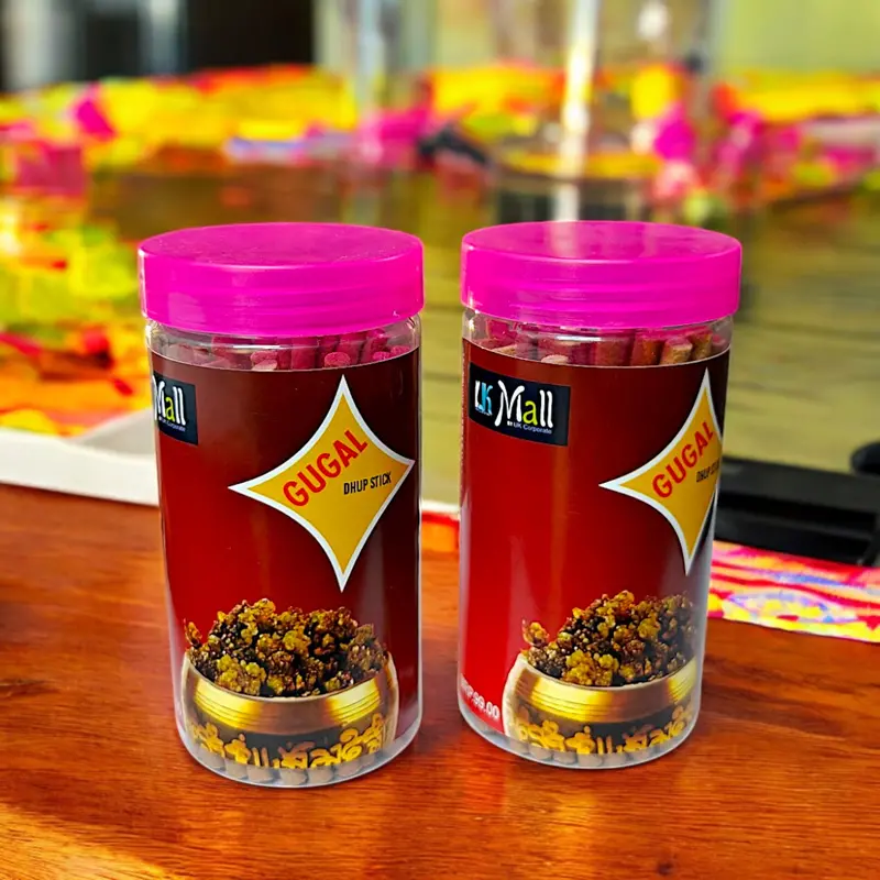 Gugal Dhoop Batti Set With Stand – 100G Traditional Herbal Incense For Worship & Meditation (Buy 1, Get 1 Free) 1