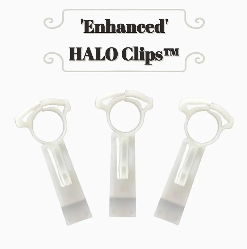 Halo Holiday Lighting Clips – Heavy-Duty Enhanced Clip Set 1