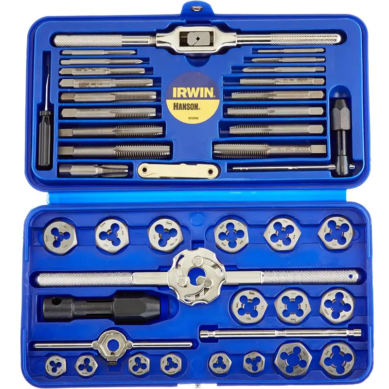 Hanson 26317 41-Piece Metric Hex Tap And Die Set 1