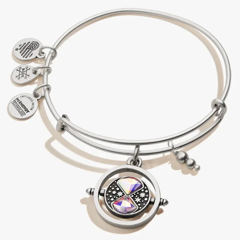 Harry Potter Time Turner Spinner Charm Bangle Bracelet 2