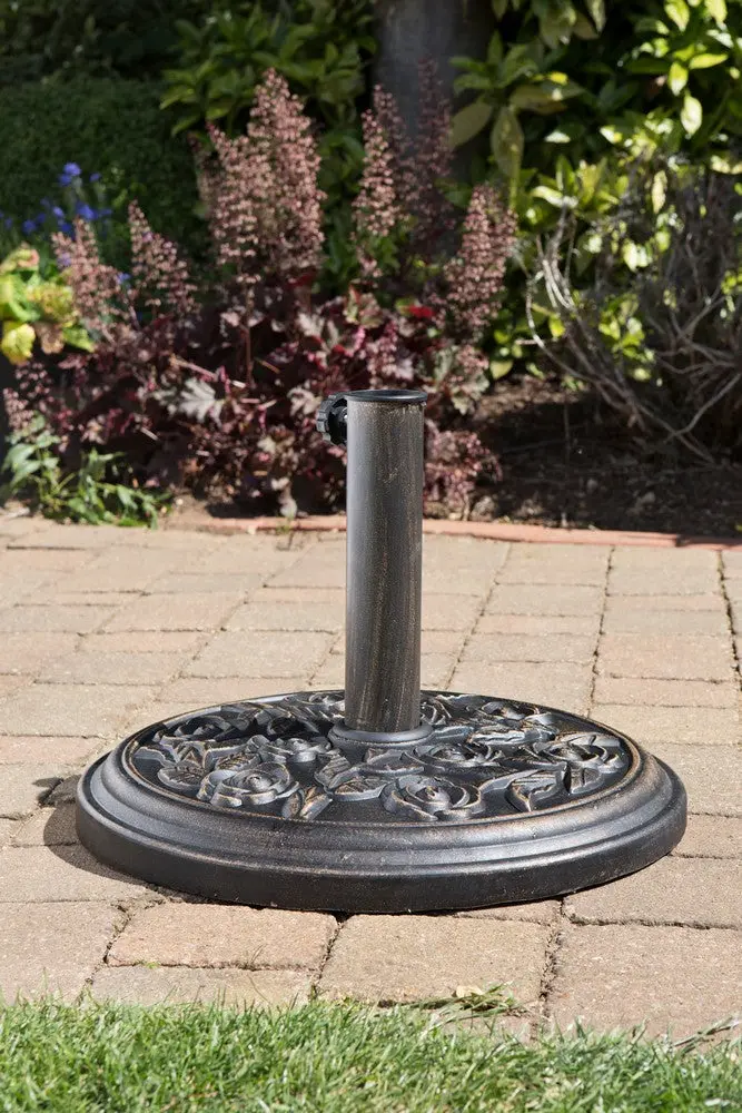 Heavy-Duty 9Kg Weighted Garden Parasol Base 1