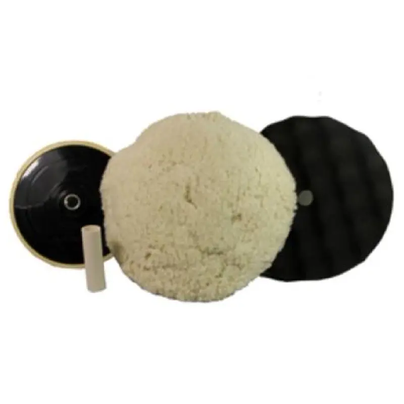 Hi-Tech Bk-3 Compounding And Polishing Pad Set For Orbital And Rotary Polishers 1