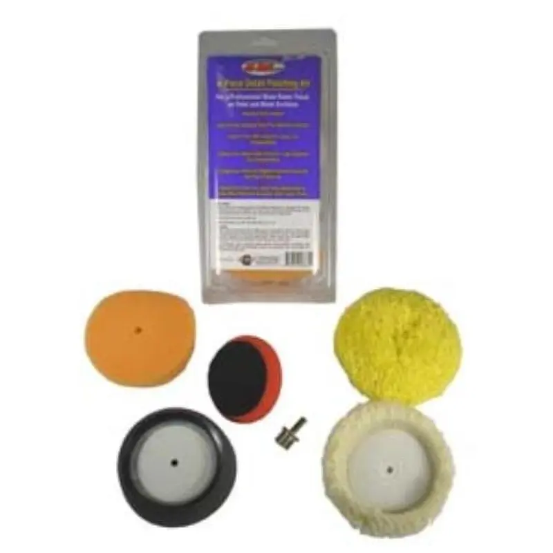 Hi-Tech Hb3672 Cordless Drill-Compatible Mini Polishing Kit 1
