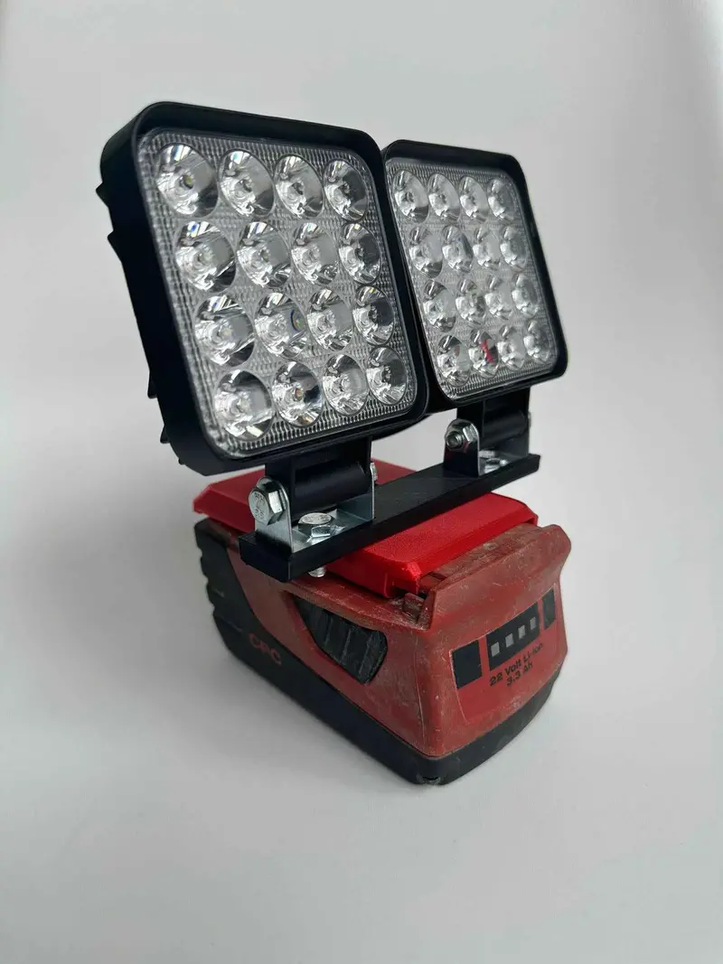 Hilti Battery-Compatible Dual Ultraled Work Light 1