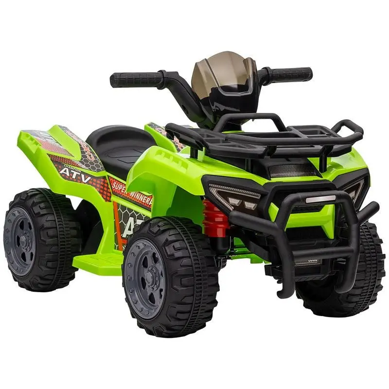 Homcom Battery-Powered Atv Ride-On With Functional Headlights – For Toddlers 18–36 Months 1