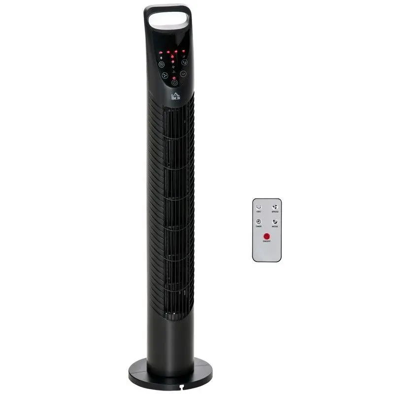 Homcom Oscillating Tower Fan With Remote – Tall Standing Cooling Solution 1