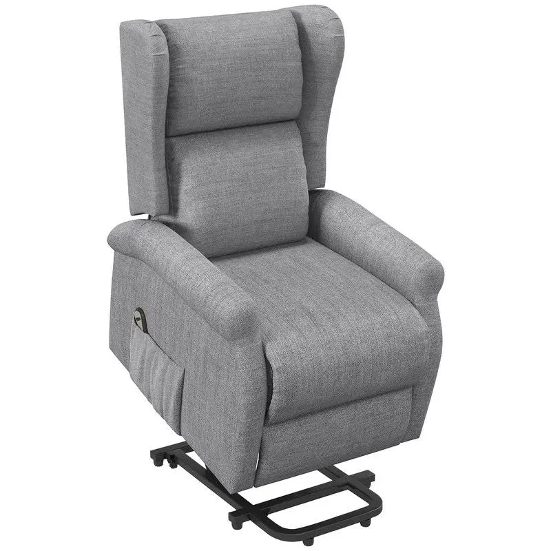 Homcom Power Lift Recliner Chair – Elderly-Friendly With Remote Control 1