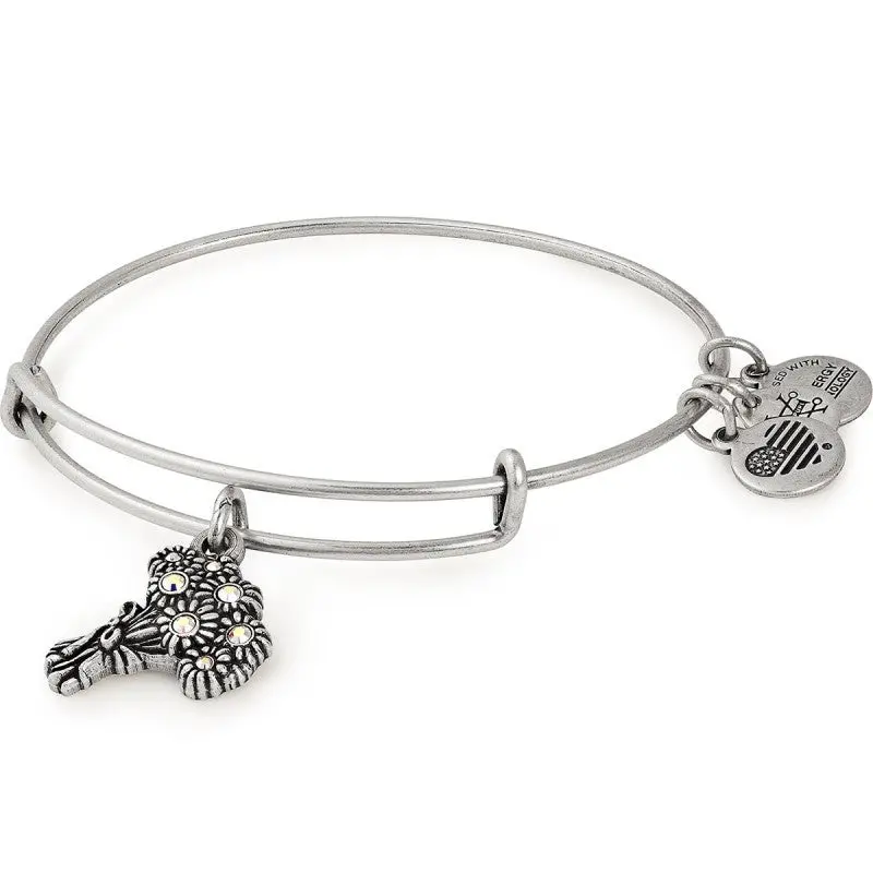 'I Pick You' Personalized Charm Bangle Bracelet 1