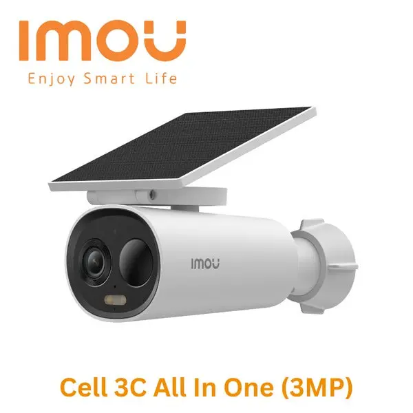 Imou Cell 3C K9Dcp-3T0We-V2 Wireless Camera – Solar-Powered, 5000Mah Battery, Usb-C Fast Charging, Color Night Vision 1