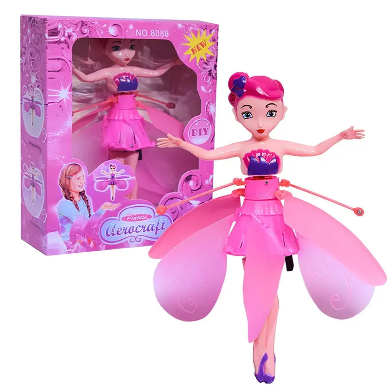 Infrared-Controlled Flying Princess Doll Toy – Rc Magic Drone For Kids Ages 6+ (Indoor/Outdoor Play) 1