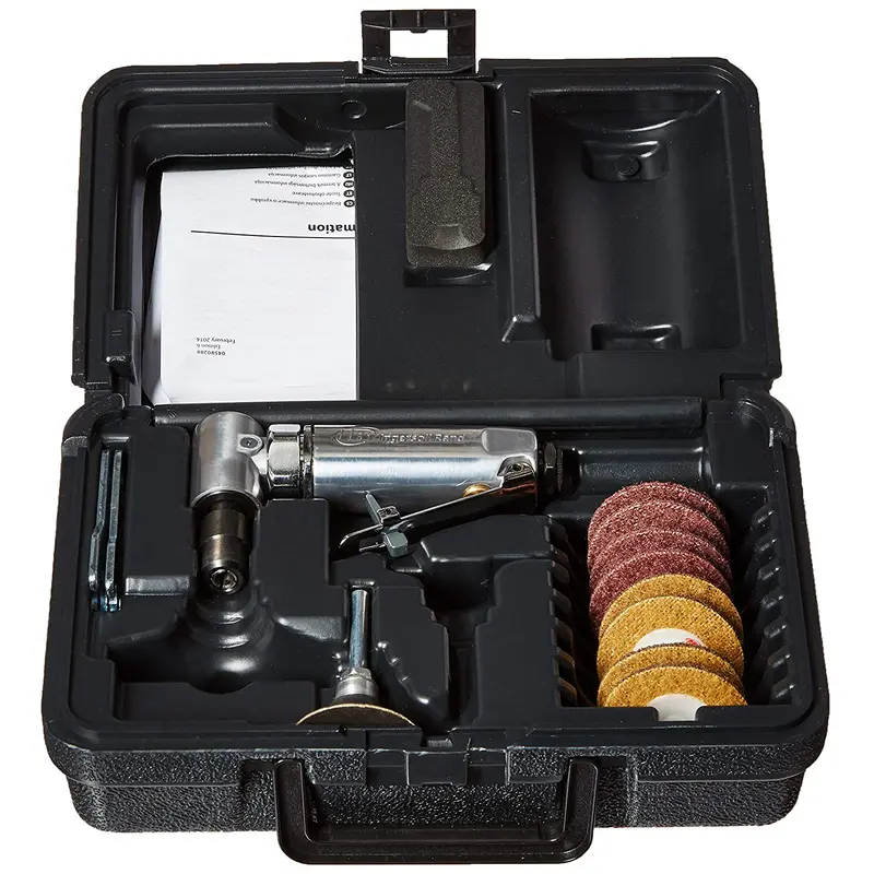 Ingersoll Rand 301B2Mk 2-Inch Angle Die Grinder Kit With Accessories 1
