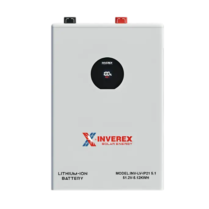 Inverex Inv-Lv-Ip21 5.1Kwh Modular Lifepo4 Battery – 100Ah Solar Storage Unit 1