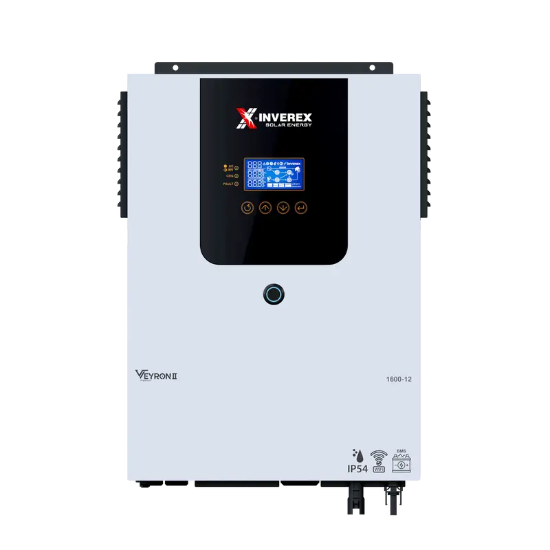 Inverex Veyron Ii Premium 1.6Kw Hybrid Solar Inverter – 12V, 2500W Pv Input, Ip54 Rated 1