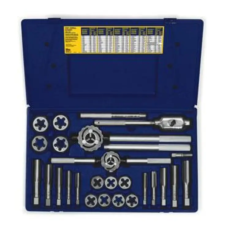 Irwin 25-Piece Tap And Hex Die Set For Threading Tasks 1