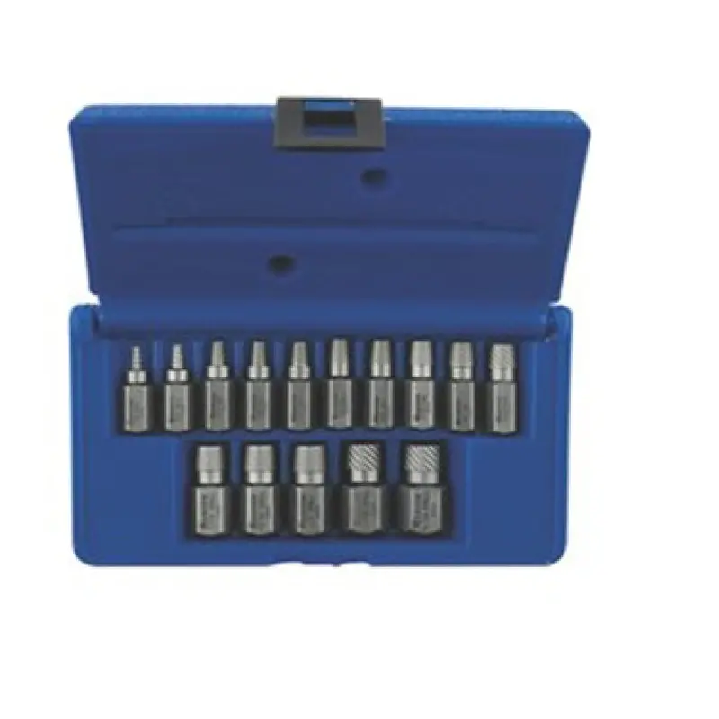 Irwin 53228 15-Piece Multi-Spline Screw Extractor Kit 1