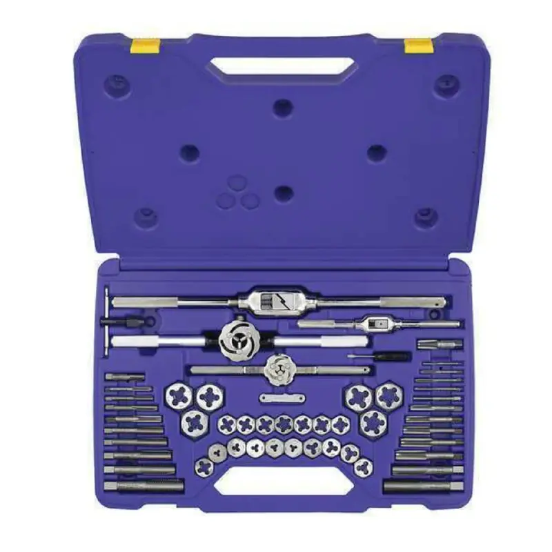 Irwin Hanson 24640 53-Piece Sae Tap And Die Set For Threading Applications 1