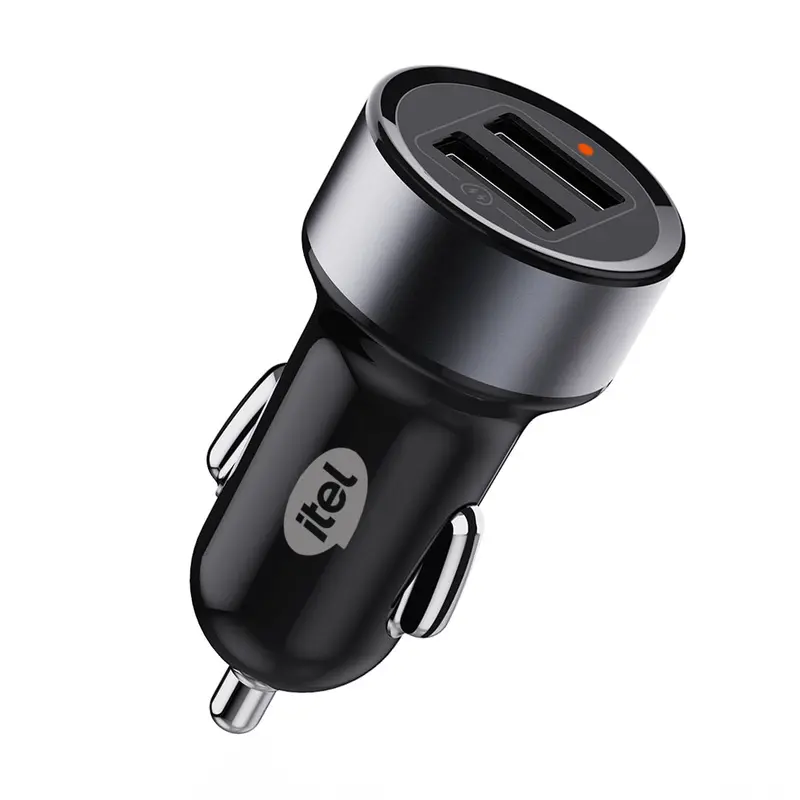 Itel Icc-101 12W Car Charger – Usb-A Fast Charging With Micro-Usb Cable 1