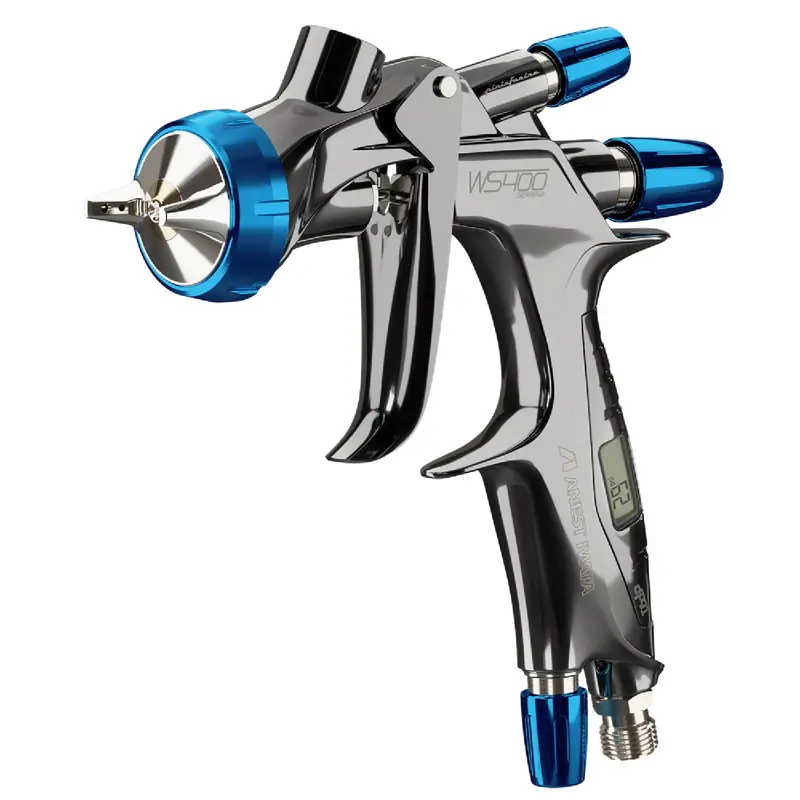 Iwata 2920D Ws-400-03-Bf Digital Gravity-Fed Basecoat Spray Gun – Series 2, Bf-S Nozzle, Epa-Compliant 1