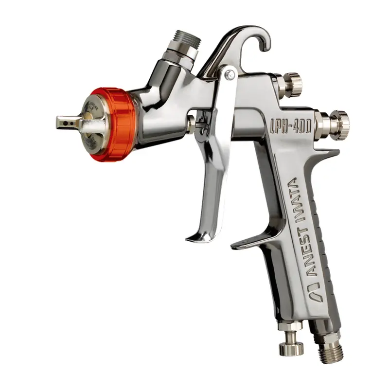 Iwata Lph400 Lvx Hvlp Basecoat Spray Gun – 1.4Mm Nozzle, Orange Cap 1