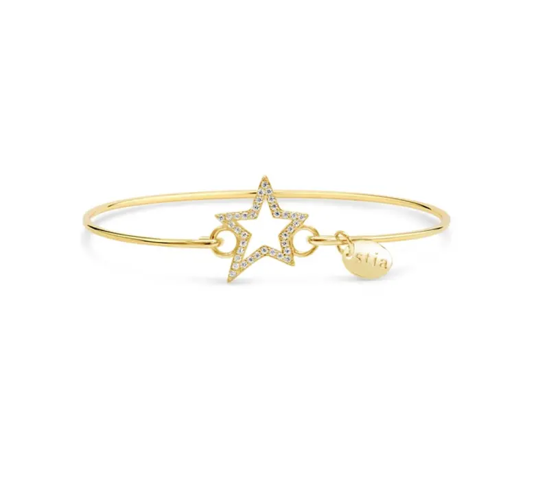 Jagged Star Pavé Accent Bracelet 1